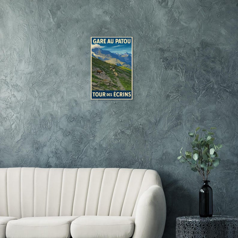 Affiche Le Tour des Écrins, vue 3
