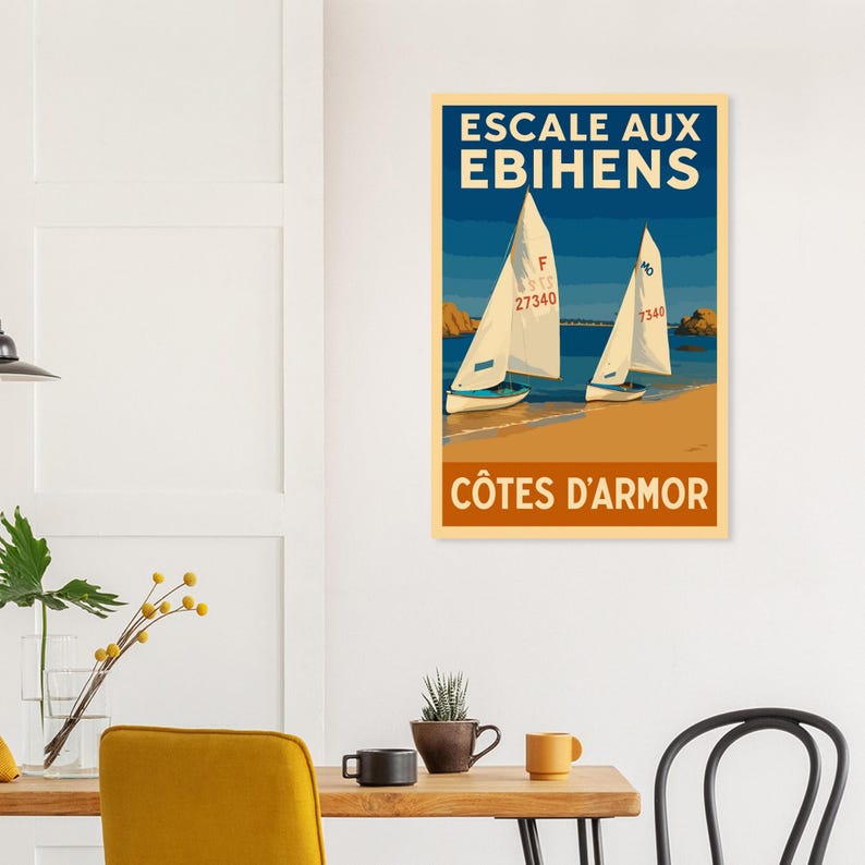 Affiche Escale aux Ébihens, vue 3