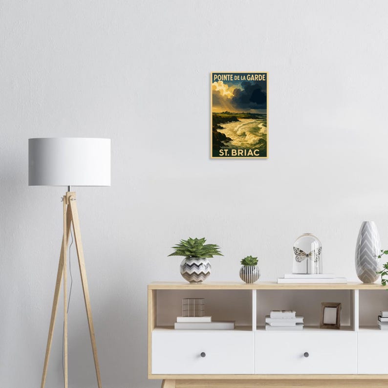 Affiche La pointe de la Garde dans la tempête, vue 4