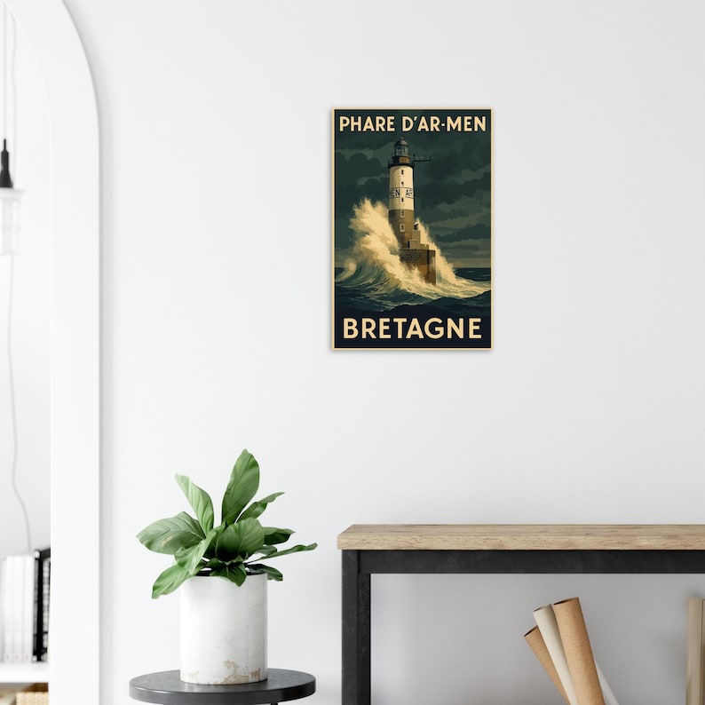 Affiche Le phare d'Ar-Men, vue 5