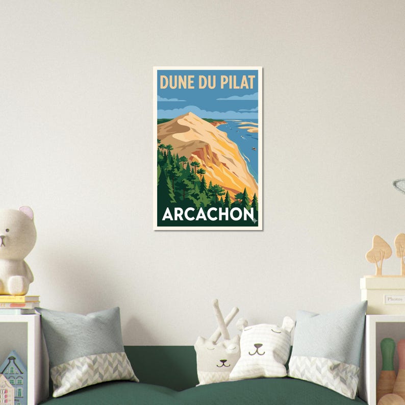 Affiche La dune du Pilat, nouvelle édition, vue 5