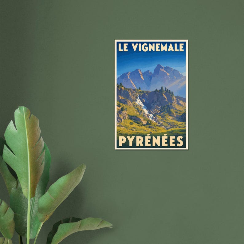 Affiche Le Vignemale, vue 4