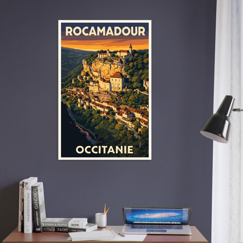Affiche Rocamadour, vue 5