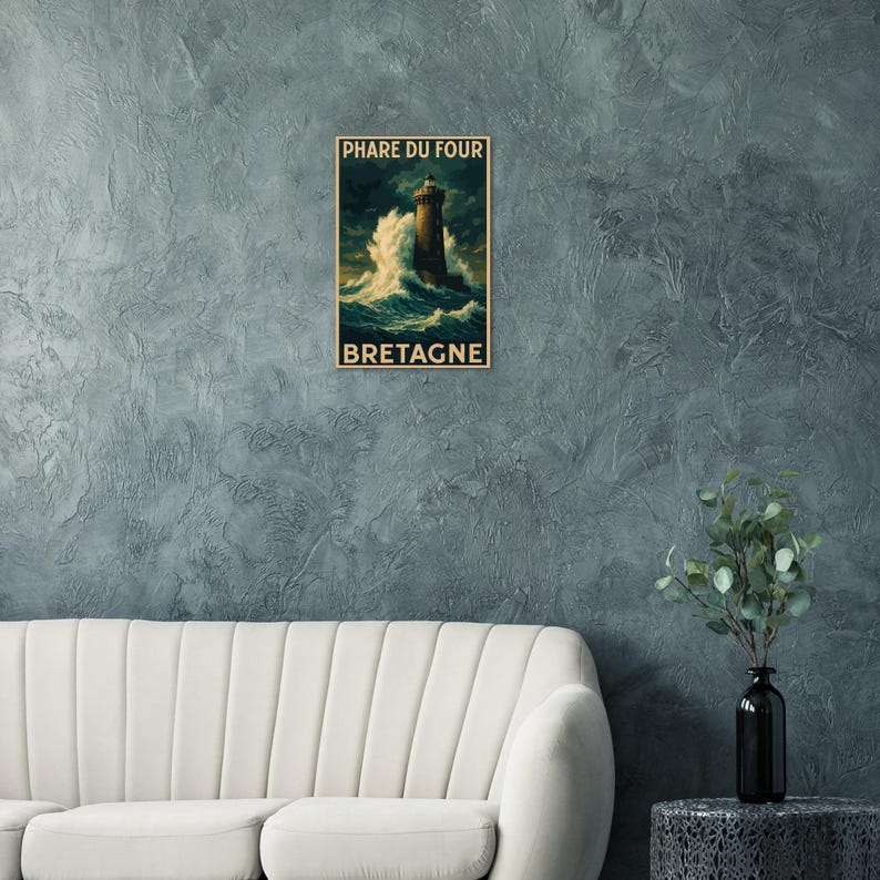 Affiche Le phare du Four, vue 5