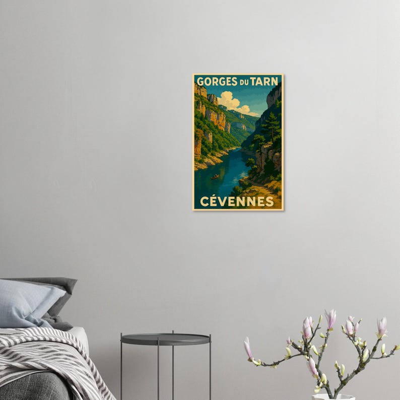 Affiche Les gorges du Tarn, vue 5