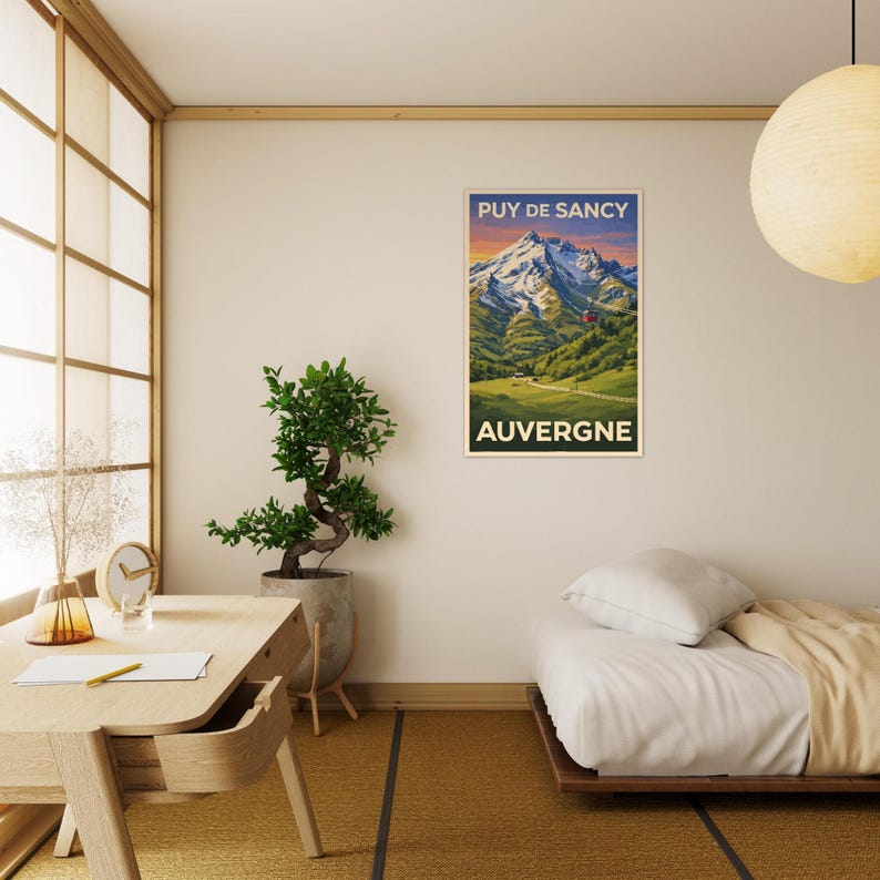 Affiche Le Puy de Sancy, vue 3
