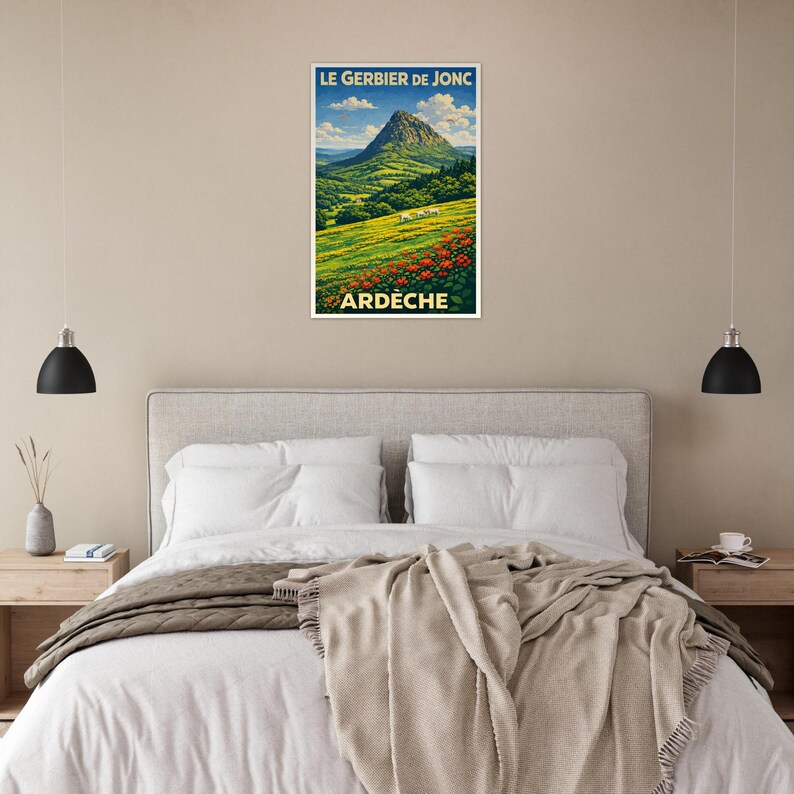 Affiche Le Mont Gerbier de Jonc, vue 3