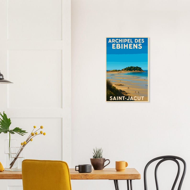 Affiche Marée basse à Saint-Jacut, vue 3