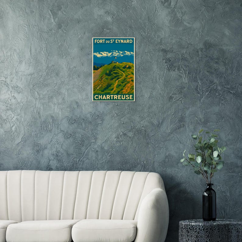 Affiche Le fort du Saint-Eynard, vue 5