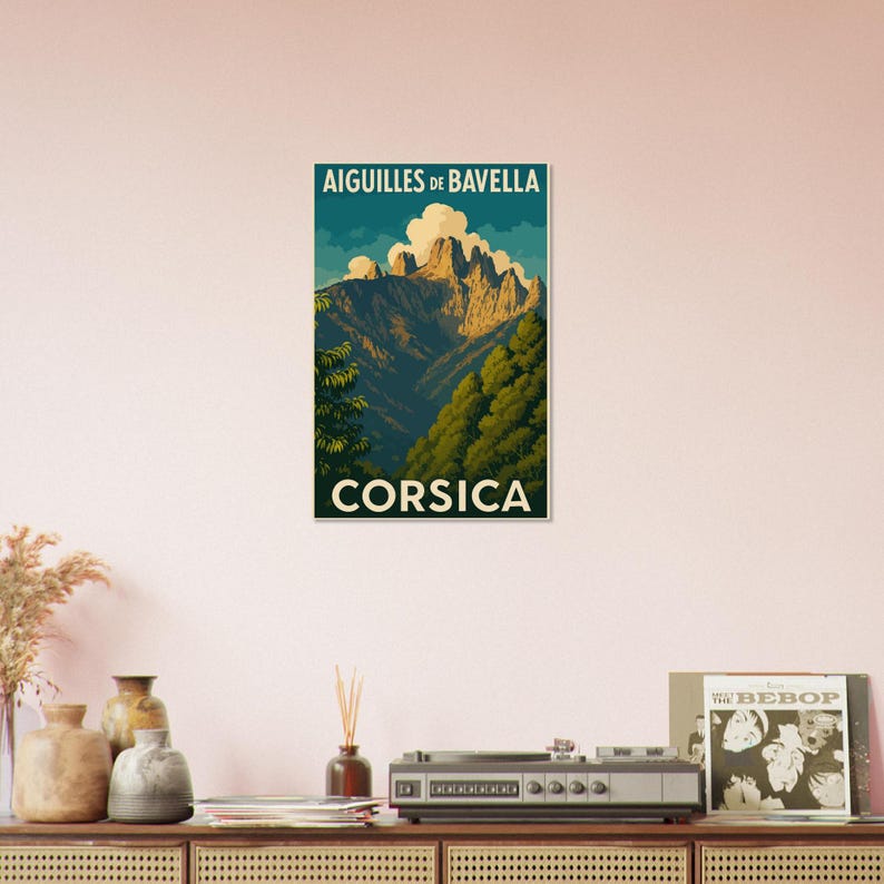 Affiche Les aiguilles de Bavella, vue 4