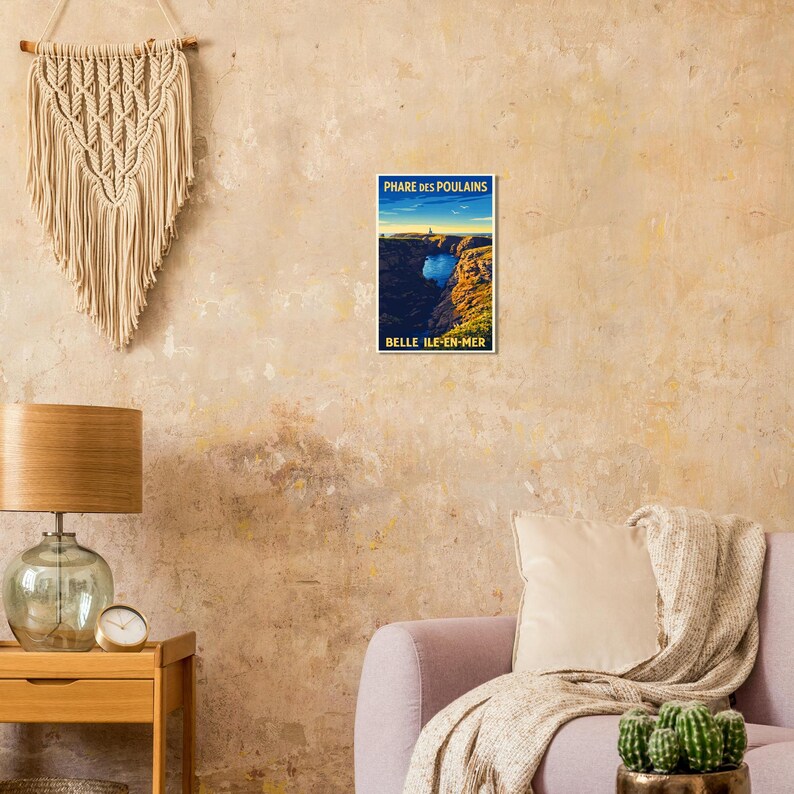 Affiche Le phare des Poulains, vue 4