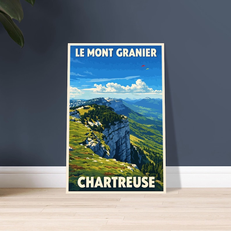 Affiche Le Mont Granier, vue 5