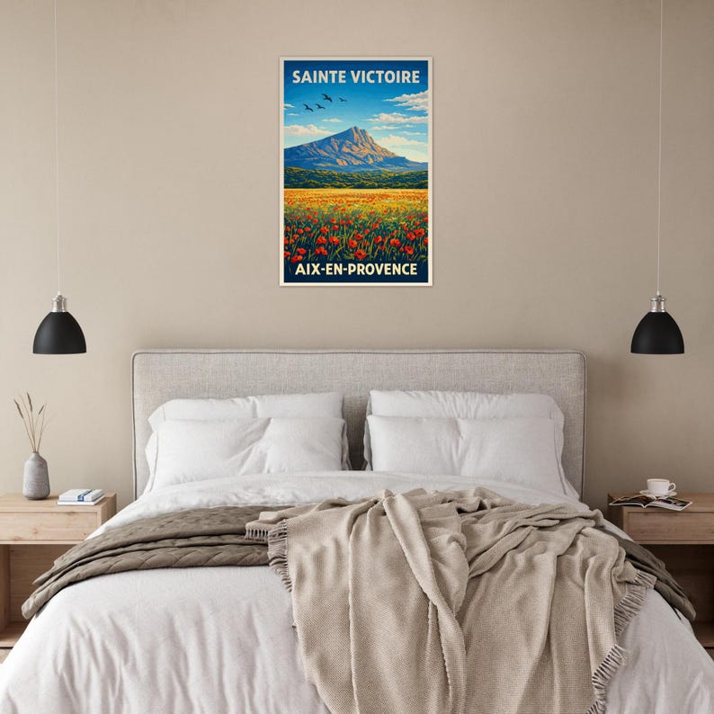 Affiche La Sainte-Victoire, vue 3
