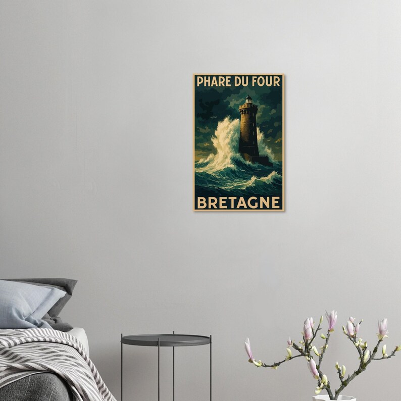 Affiche Le phare du Four, vue 4