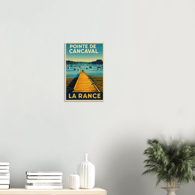 Affiche La Rance, vue 2