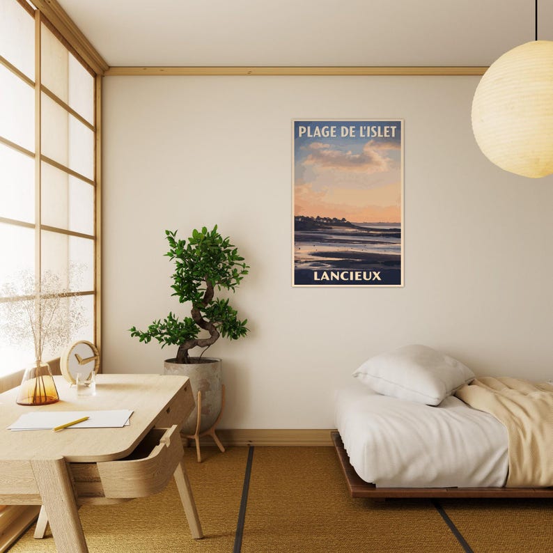 Affiche Souvenir de Lancieux, vue 2