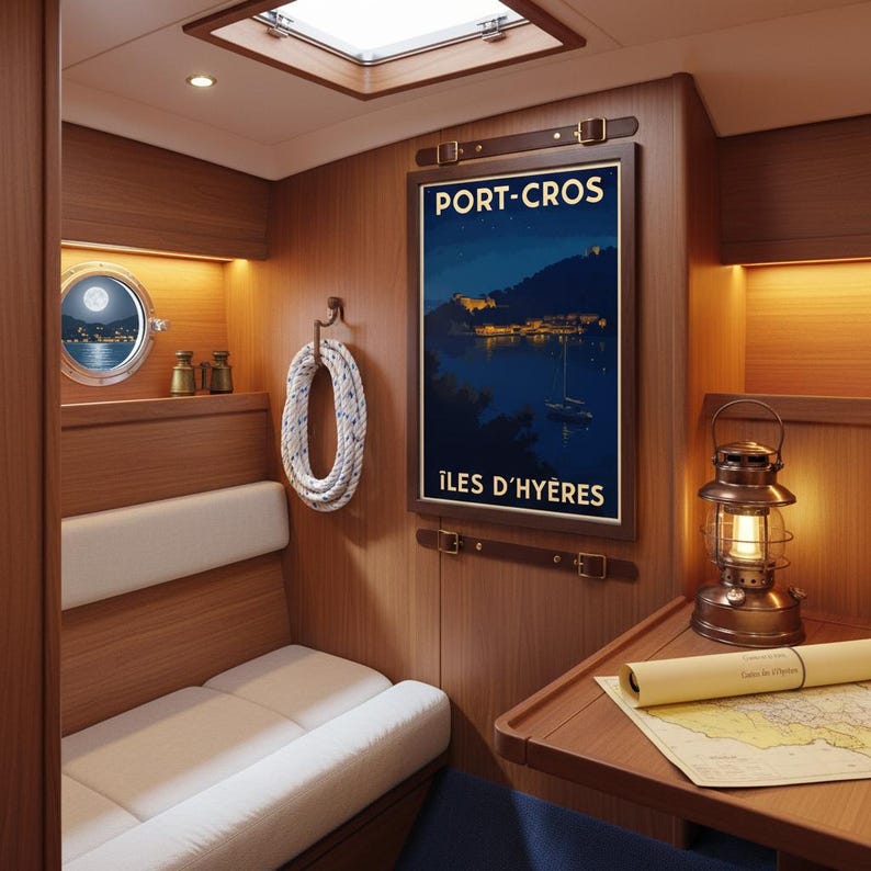 Affiche Croisière de nuit à Port-Cros, vue 4