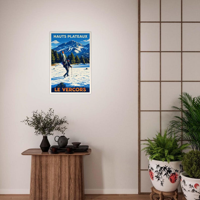 Affiche Les Hauts-Plateaux du Vercors, vue 2