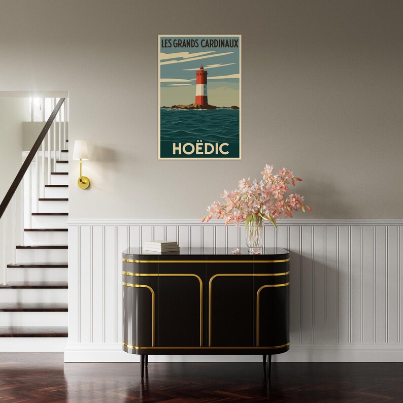 Affiche Le phare des Grands Cardinaux, vue 2