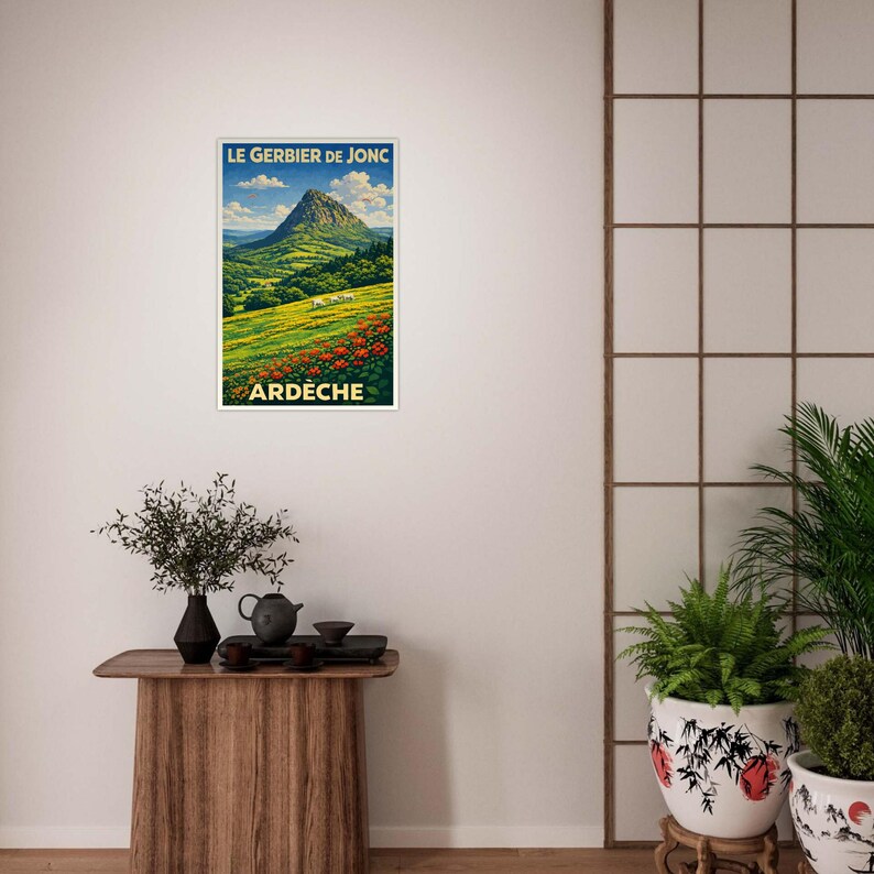 Affiche Le Mont Gerbier de Jonc, vue 4