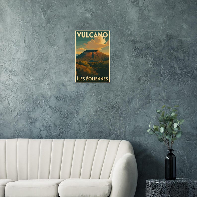 Affiche Vulcano, vue 3