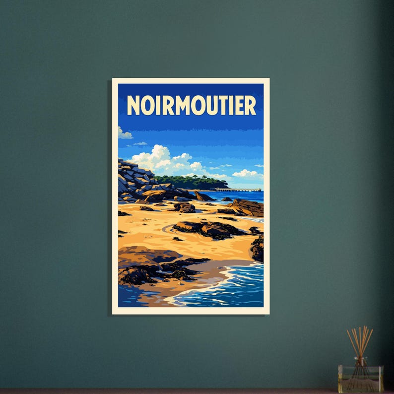 Affiche Noirmoutier, vue 5