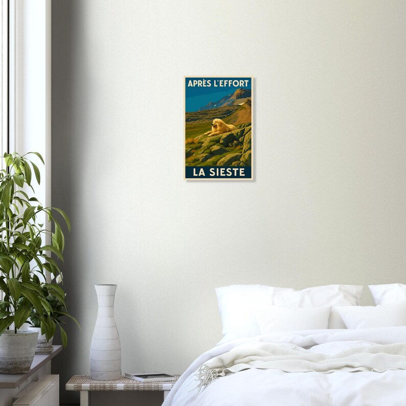 Affiche Après l'effort, la sieste, vue 5