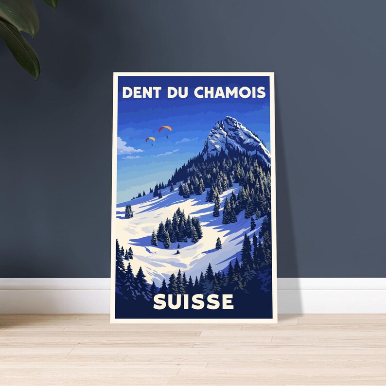 Affiche La Dent du Chamois, vue 5