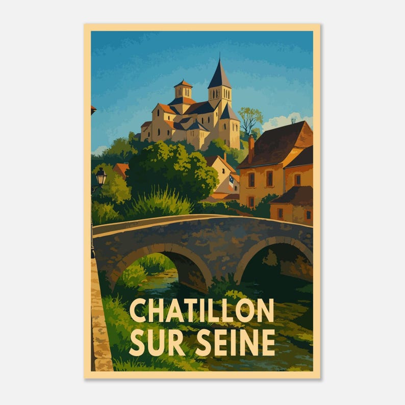 Affiche Châtillon-sur-Seine, vue 4