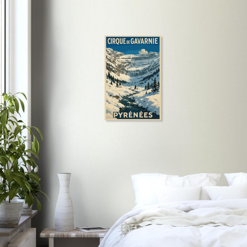 Affiche Le cirque de Gavarnie, vue 4
