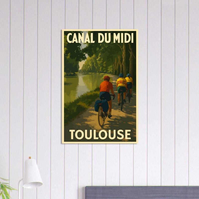 Affiche Le canal du Midi, vue 5