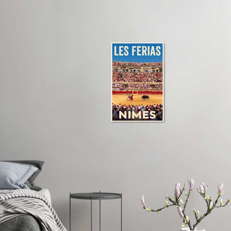Affiche La féria de Nîmes, vue 5