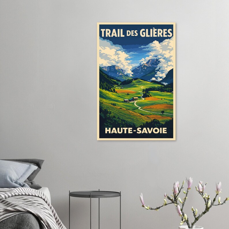 Affiche Trail des Glières, vue 3