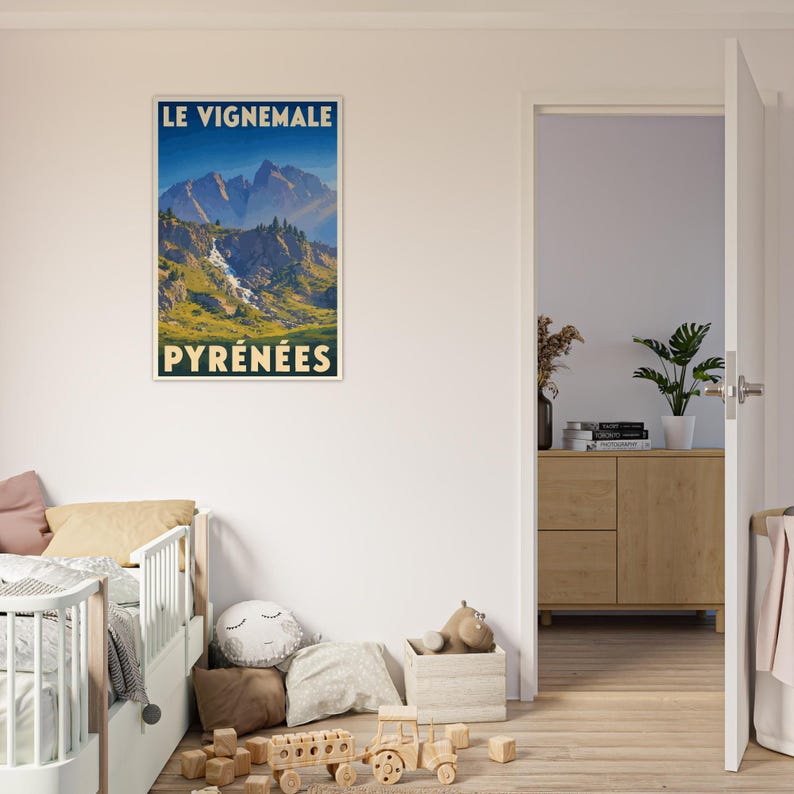 Affiche Le Vignemale, vue 2