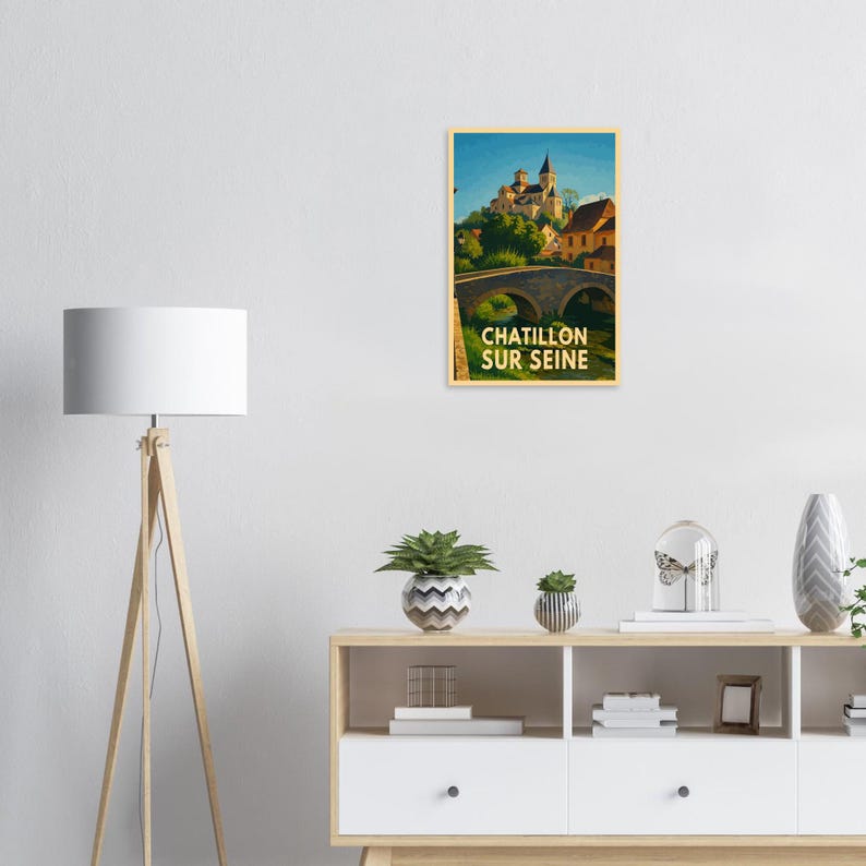 Affiche Châtillon-sur-Seine, vue 3