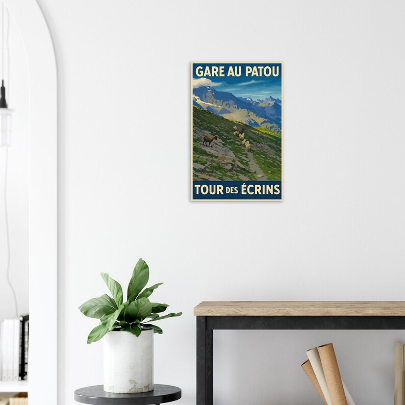 Affiche Le Tour des Écrins, vue 5