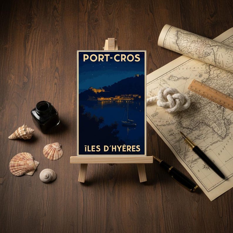Affiche Croisière de nuit à Port-Cros, vue 5