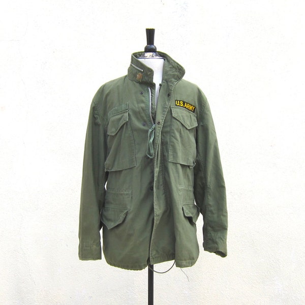 Vintage US Army 1960s M65 Field Jacket (mens large, ladies xl)
