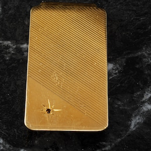 DIY Money Clip Round on Square Decorative Setting New Old Stock 20mm Setting NOS