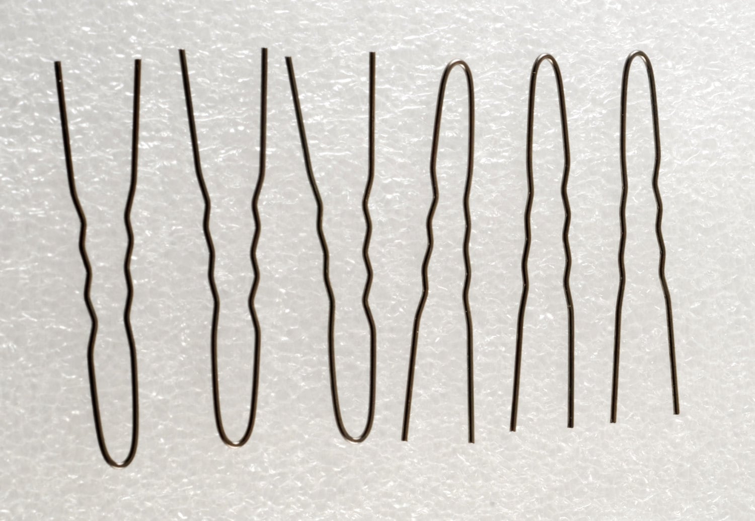 Set of 6 Vintage Black Hair Pins Bobby Pins Forks Hair  display picture 2