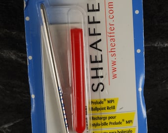 Sheaffer MPI Recambio para bolígrafo con soporte - Azul (10893) Nuevo en paquete
