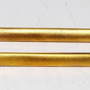Vintage Bar Pin Collar  Shoulder Old Gold Tone Metal Bar Pin Patent PAT 42312 DIY Repurpose