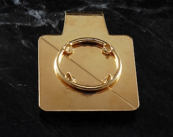 Clip para billetes DIY, marco decorativo redondo en cuadrado, nuevo Stock antiguo, ajuste NOS de 20mm