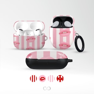 Retro Lips Tough Protective Case for Airpods, Samsung Buds & Google Pixel Buds | 5 Designs
