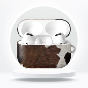 Cow Hide AirPod Case - Etsy