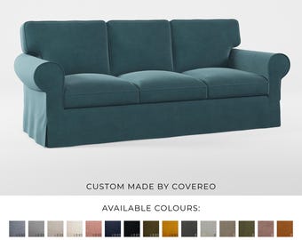 IKEA Ektorp 3人掛けソファ用カスタムメイド交換用カバー/スリップ