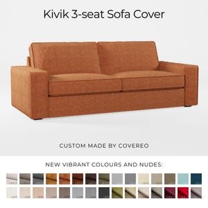 Kivik 3-Sitzer Sofa Bezug, IKEA Kivik Dreisitzer Sofa Bezug, Kivik Cover, Kivik Slipcover, Kivik Couch Cover