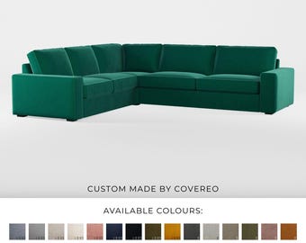 IKEA Kivik 2 シートソファカバー、Kivik カバー、Kivik 交換カバー
