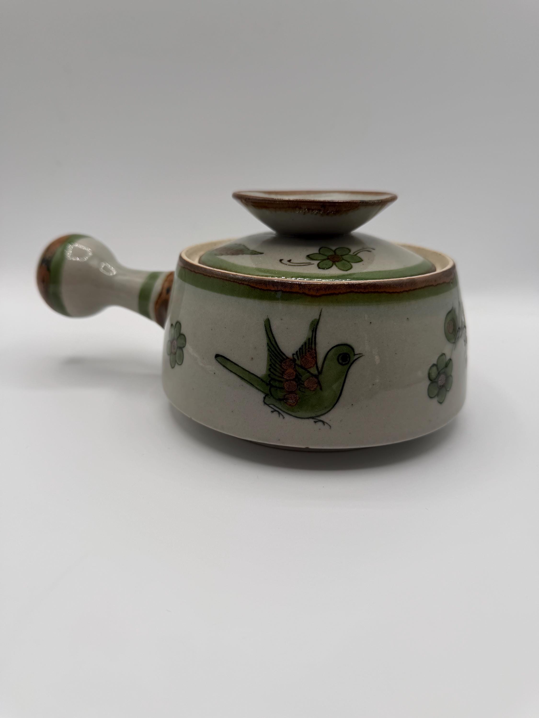 メキシコ　トナラ焼き　El Palomar エル・パロマー　ティーポット El Palomar Mexican Pottery - Etsy