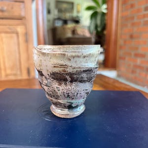 Handmade Glazed Pottery Japanese Tea Cup